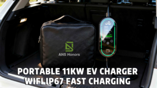 Chargeur portable EV 11 kW WiFi IP67 Charge rapide