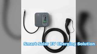Chargeur EV intelligent de 11 kW avec équilibre de charge solaire et dynamique