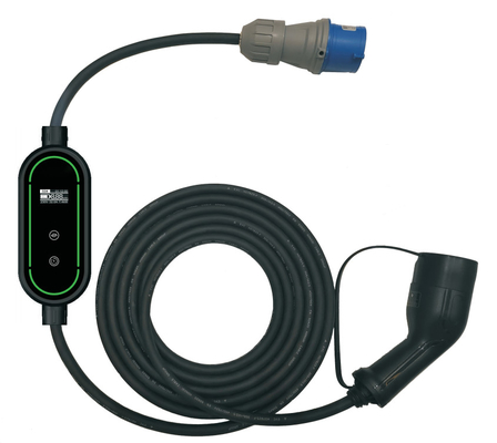 chargeur portatif 7kW de la maison EV de 50Hz AC110V avec le retard chargeant des ampères permutables