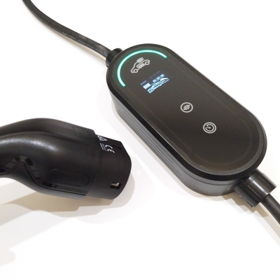 Chargeur portable électrique 3.6 kW 7.4 kW 11 kW avec réglage de courant