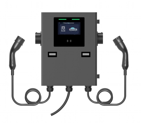 IP55 2*22kw chargeur de boîte murale à usage commercial Boîte murale à double canon