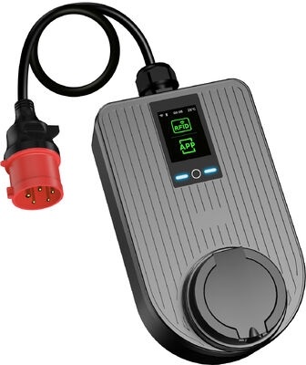 acheter 7.4kW Chargeur portable pour VE Type 2 prise CEE monophasé 32A recharge à domicile écran LCD 2,8 pouces fabrication en ligne