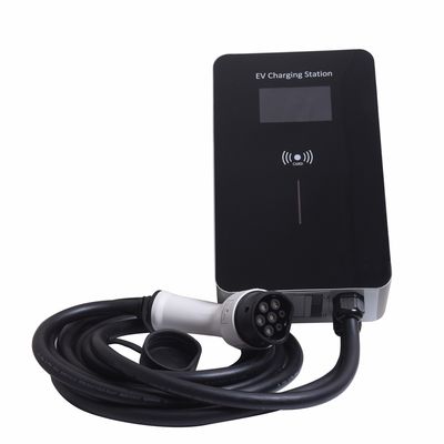 la voiture électrique de station de charge de voiture de 16A 400V 11kW E branchent dans les stations avec des cartes de RFID