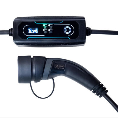type portatif équipement d'UE de chargeur de 16A 3.6kW EV de chargement de véhicule électrique