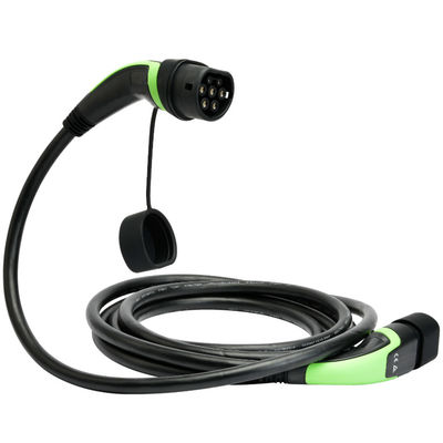 IP66 type - 2 à dactylographier - 2 phase de remplissage du chargeur 3 de voiture électrique de câble d'EV