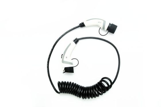 acheter Type 1 de l'american national standard 16A IP67 pour dactylographier - à câble de remplissage de 2 EV le câble en spirale blanc fabrication en ligne