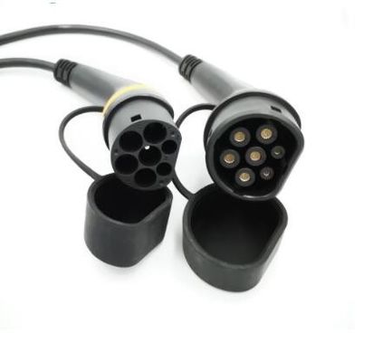 type de 32A 10m - 2 connecteurs de remplissage de véhicule électrique du CEI 62196 de câble d'EV