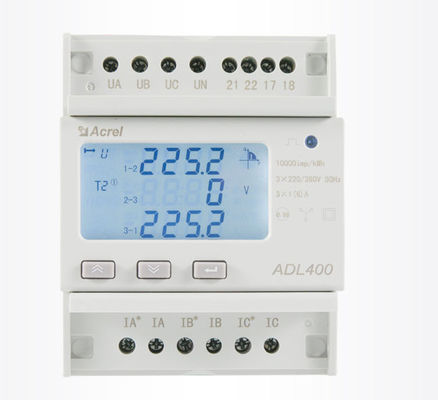 Mètre triphasé de l'énergie ADL400