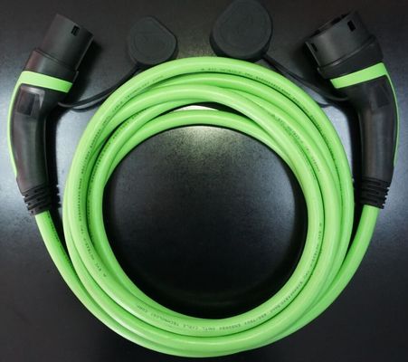 Type du CEI 62196 32A 7.5m - 2 type du mode 3 du chargeur TPU de voiture électrique - câble 2