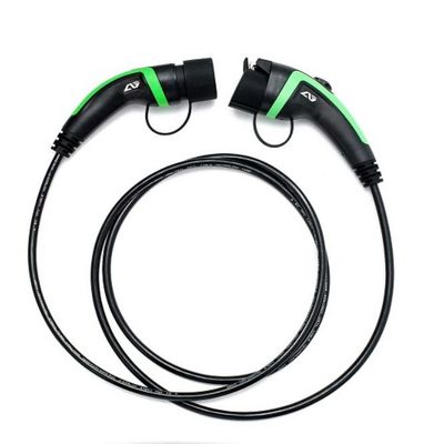 acheter type 1 de 32A 22KW 5m pour dactylographier - à câble de remplissage de 2 EV le revêtement vert TPU fabrication en ligne