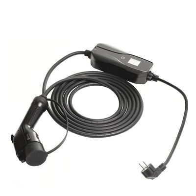 Prise à la maison réglable de Type2 du CEI 62196-2 de chargeur de voiture de 16A 5.5m EV