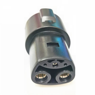 Adaptateur de remplissage noir de Tesla d'adaptateur de câble de 250V 60A EV pour le chargeur d'EV