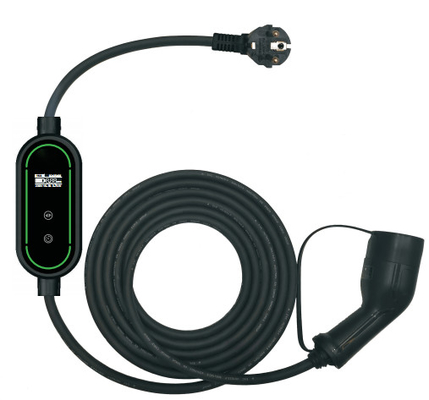 Bon prix Les chargeurs mobiles électriques portatifs des chargeurs 3.6kW 16A 250V EV de voiture avec le capteur de température Schuko branchent le CE EN62752 en ligne