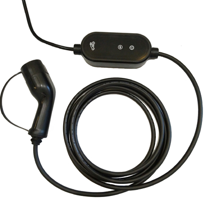 Bon prix Chargeur portable, à courant alternatif, à phase unique, 110-250v, 32a, 7,3kwh, type 2 iec-62196-2, CEE Industrial Plug, longueur 5 mètres ou niveau 2 Véhicule électrique à bord Chargeur domestique pour voiture électrique en ligne